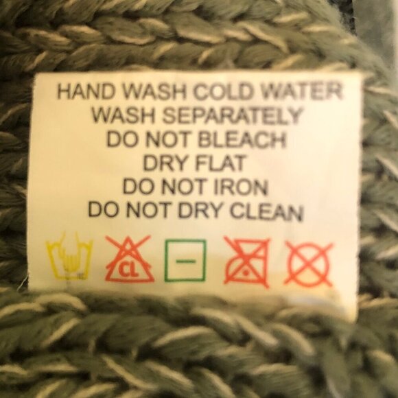 Quinn green sweater with zippers sz S - Picture 8 of 9